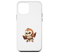 Minimalist Karate Owl Wisdom in Action Martial Arts Case for iPhone 12 mini