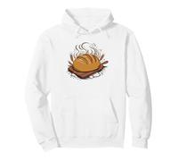 Minimalist Lame Scoring Pattern Bread Art Sourdough Baker Pullover Hoodie