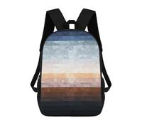 Minimalist Landscape X Backpack, 3D Printed School Bag, School Lunch Bag, Travel Backpack, Friends Backpack, School Backpack for Girls And Boys 17inch