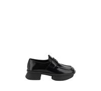 Minimalist Leather Loafers - female - Prada - Loafers - Black - 5 UK - Shoes 5 UK