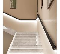 Minimalist LED Aluminum Railings for Kitchen & Deck - 3.9m (12.8ft) Easy Inllat Safe & Railing System - Enhance Your Space Inntly!