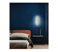 Minimalist Led Pendant Light Bedside Chandelier Study Room Living Room Background Restaurant Lighting Pendant Lights,Lamp, Gold 1 Head,Hanging Light(Gold 1 Head)