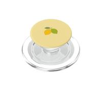 Minimalist Lemon Graphic Aesthetic Line Art PopSockets PopGrip for MagSafe