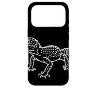 Minimalist Leopard Gecko Mom Lizard Case for iPhone 17 Pro