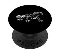 Minimalist Leopard Gecko Mom Lizard PopSockets Adhesive PopGrip