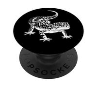 Minimalist Leopard Gecko Mom Lizard PopSockets Adhesive PopGrip