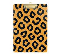 Minimalist Leopard Print Wallpaper (2) Waterproof Plastic Basketball Coach Basketball Pad for Legal Women, Size 23.5x30.5cm