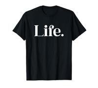Minimalist Life Statement Shirt Ironic Thoughtful Quote T-Shirt