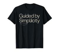Minimalist Lifestyle Guided Simplicity Not Stuff Compass T-Shirt