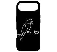 Minimalist Line Art Parrot One Line Drawing Bird Case for iPhone Air