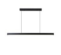 Minimalist Linear Light Modern Alumilighting 3 Color Dimmable Led Hanging Lamp for Kitchen Island Dining Room(White Light,120Cm/47.2In)/Neutral Light/80Cm/31.4In