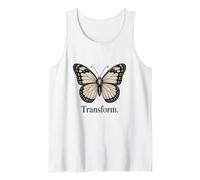 Minimalist Monarch Illustration, Transform Tank Top