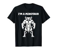 Minimalist Monster Minotaur Greek mythology i'm a Minotaur T-Shirt