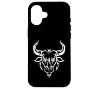 Minimalist Monster Minotaur Greek mythology simple Minotaur Case for iPhone 16