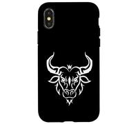 Minimalist Monster Minotaur Greek mythology simple Minotaur Case for iPhone X/XS