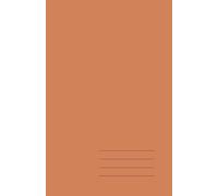 Minimalist Paperback Notebook - Peachy Taupe, Grid, 128 Pages: Elegant 5.5" × 8.5" journal for work, study, and creative ideas