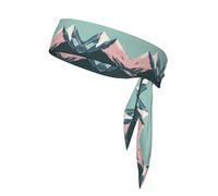 Minimalist Peak Double-Sided Sports Headband, Unisex Headband for Playing Ball, Fitness and Outdoor Activities