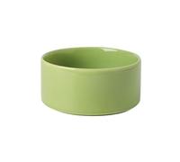 Minimalist pet ceramic bowl, minimalist style mixed color creative tableware - green