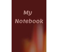 Minimalist Plain Paper Notebook: My Notebook Blank Journal:120 Unlined Pages - Sleek Typography Cover Sketchbook for Drawing, Doodling, and Creative Ideas