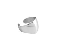 Minimalist Polished Ear Cuff Helix Cartilage Clip on Earring for Women Girls Men S925 Sterling Silver Small Hoop Wrap Earrings Non-Pierced Ear Adjustable Unisex Jewelry (Silver)