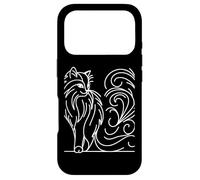 Minimalist Ragamuffin Cat Line Art Simple Drawing Design Case for iPhone 17 Pro