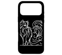 Minimalist Ragamuffin Cat Line Art Simple Drawing Design Case for iPhone 17 Pro Max