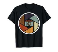 Minimalist Retro Photographer Vintage Camera Design T-Shirt