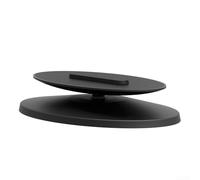 Minimalist Rotatable Stand for Echo Show 5 Offering Direct Line-of-Sight Alignment and Reduced Visual Obstruction (Black)