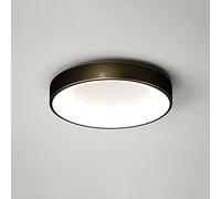 Minimalist Round All Copper LED Ceiling Light - Energy Efficient, Easy Installation, Adjustable Color, High Transmittance