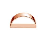 Minimalist Semicircle Silk Scarf Ring Slides Clip for Women Scarves Shawl T Shirt Fashion Gold Plated D Shaped Belt Holder Clasp for Dress Clothing Accessories Trendy Jewelry, S, Metal, No Gemstone