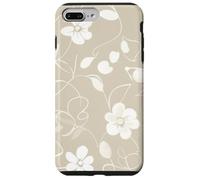 Minimalist Serenity Blooms Floral Elegance Design Case for iPhone 7 Plus/8 Plus