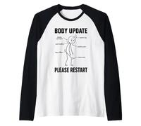 Minimalist Simple Plain Clean Basic Graphic Raglan Baseball Tee