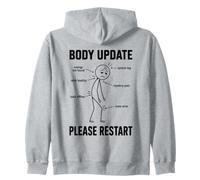 Minimalist Simple Plain Clean Basic Graphic Zip Hoodie