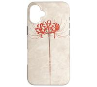 Minimalist Single Japanese Floral design Case for iPhone 16 Plus