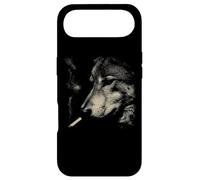 Minimalist Smoky Ash Shape Modern Abstract Map Case for iPhone Air