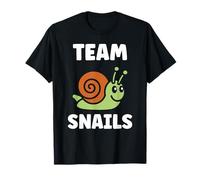 Minimalist snail Animals Funny little team Snails T-Shirt
