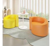 Minimalist Sofa Set for Business Negotiations and Lounges, Modular Design for 4s Stores, Bank Lobbies, and Art Museums - 2 Pieces