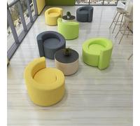 Minimalist Sofa Set for Business Negotiations and Lounges, Modular Design for 4s Stores, Bank Lobbies, and Art Museums - 2 Pieces