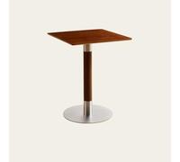 Minimalist Solid Wood Round Coffee Table - Vintage Design for Living Room, Dining Area, or Office - Ideal for Tea Shops and Casual Conversations