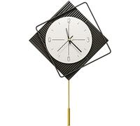 Minimalist Square Wall Clock, Acrylic Dial, Silent Non Ticking Clock, Battery Operated, Clock Wall Decor,for Living Room, Bedroom, Kitchen