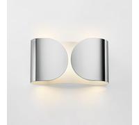Minimalist Stainless Steel Wall Lamp Metal Light Source Creative Wall Source for Bedroom Entrance Nordic Style for Balcony, Corridor, Hotel, Living Room and Corridor(Chrome)