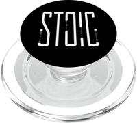 Minimalist Stoic Virtues Wisdom Courage Temperance Justice PopSockets PopGrip for MagSafe