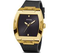Minimalist Style Stainless Steel Bracelet Watch- male- Guess- Watches- Black- ONE SIZE- Accessories ONE SIZE