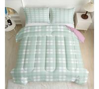 Minimalist Tartan Coverless Duvet King 7.5 Tog 3D Printed Comforter