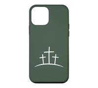 Minimalist Three Crosses Faith Graphic Case for iPhone 12 mini