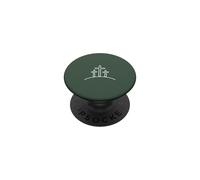 Minimalist Three Crosses Faith Graphic PopSockets Adhesive PopGrip
