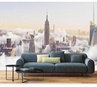 Minimalist Three Dimensional Architecture River Art 3D Wallpaper Easy Install Feature Office Living Room Sofa Bedroom TV Background Wall Decoration-200cm×140cm