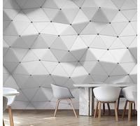 Minimalist Three Dimensional Geometric Gym Clothing Shop 3D Wallpaper Easy Install Feature Office Living Room Sofa Bedroom TV Background Wall Decoration-200cm×140cm