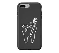 Minimalist Tooth and Brush Dental Office Profession Case for iPhone 7 Plus/8 Plus