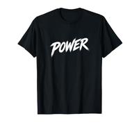 Minimalist Typography Power Bold Statement Men Women T-Shirt